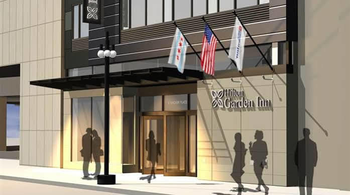 Hilton Garden Inn Chicago Downtown Riverwalk Exterior photo